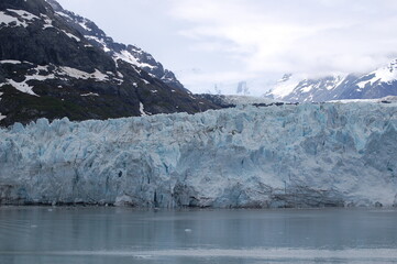 Glacier Bay coast of Alaska
