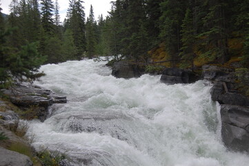 Mountain river in Canada