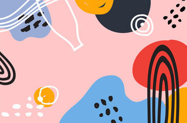  abstract space pink color background element concepts design