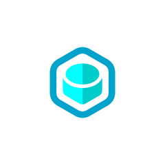 Hexagon Logo Simple and Clean Design