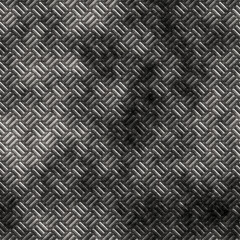 Steel diamond plate background.