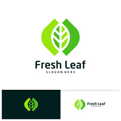 Leaf logo vector template, Creative Leaf logo design concepts