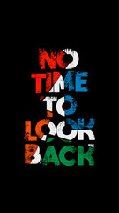 Quote inspirational. Grunge style typography for life. Design for card, wallpaper, business, wall art, background. Vector illustration