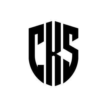 CKS letter logo design. CKS modern letter logo with black background. CKS creative  letter logo. simple and modern letter logo. vector logo modern alphabet font overlap style. Initial letters CKS 