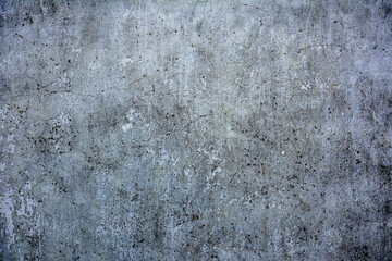 Texture and background of an old concrete wall. Gray Cement .