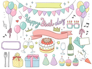 誕生日アイテム（カラー）