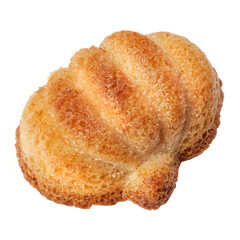 pastry cakes closeup on white background isolated