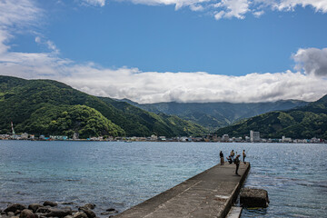 御浜岬公園周辺にて