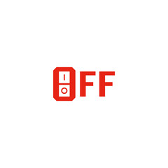 Off switch logo design.