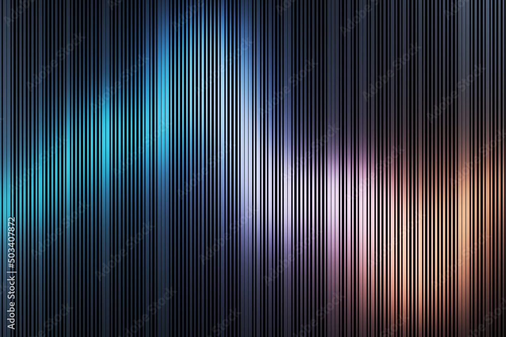 Poster Creative digital lines background. Design and technology Bg concept. 3D Rendering.