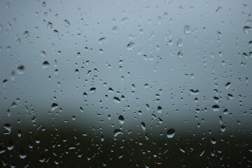 rain drops on window