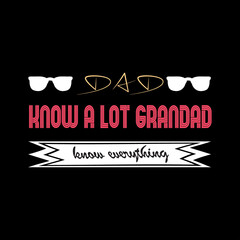 father's day t-shirt design vector 