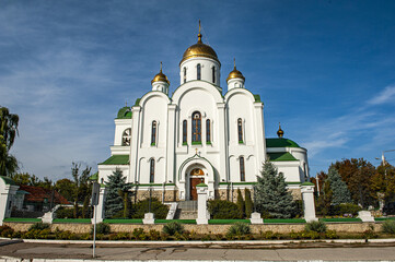 Fototapeta na wymiar Church of the Nativity in Tiraspol