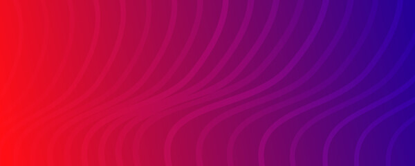 Modern colorful gradient background with wave lines