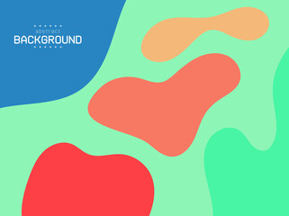 abstract curve in gradient blue and red caramel bubble modern art background can be use for website template decoration product label food and drink technology presentation box art vector eps