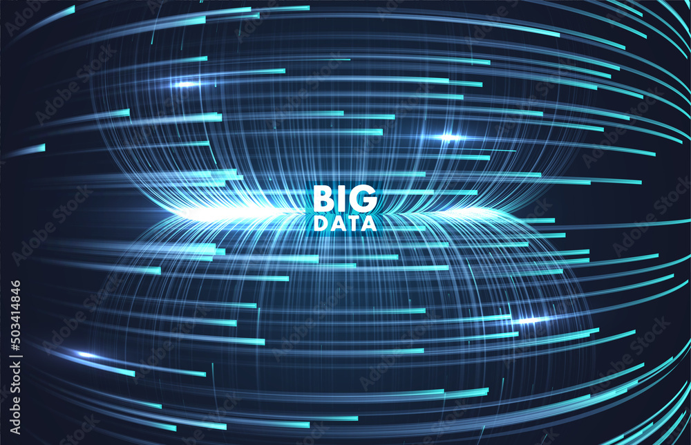 Poster big data flow representation