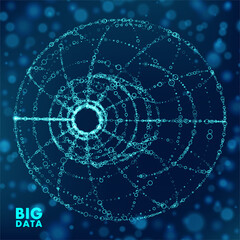 Big data flow representation