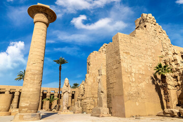 Fototapeta premium Karnak temple in Luxor, Egypt