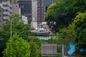 Fototapeta premium 東京港区南青山2丁目の風景