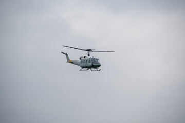 東京港区南青山2丁目のヘリコプター