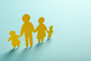 Concept or composition of World Population day