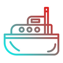 Obraz premium ship icon
