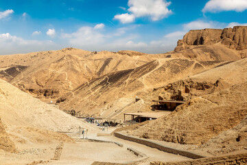Fototapeta na wymiar Valley of the Kings, Luxor, Egypt