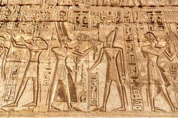 Medinet Habu temple in Luxor