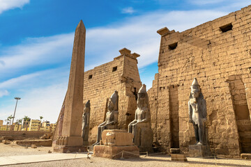 Luxor Temple in Luxor, Egypt