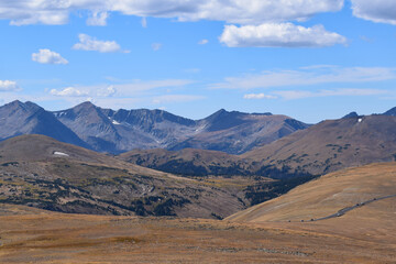 Fototapeta na wymiar View of Rocky Mountain National Park, Colorado, USA