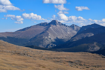 View of Rocky Mountain National Park, Colorado, USA