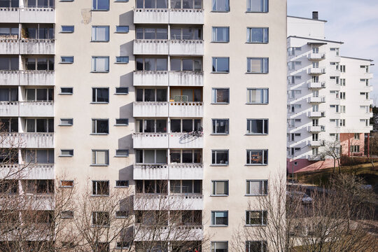 View of block of flats