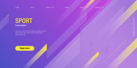 abstract colorful dynamic vector background template for woman audience. banner for science, energy, technology, movement, fitness sport content