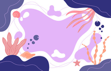 Ocean Underwater Life Sea Beach Abstract Water Background