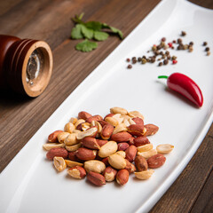 food for beer. Snack. Salty food.