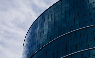 Fototapeta na wymiar office glass architecture