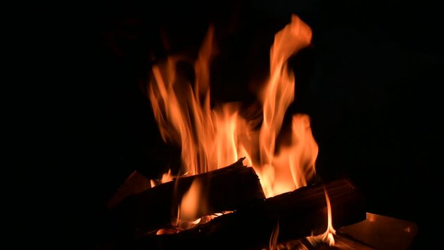 焚き火