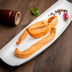 food for beer. Snack. Salty food.