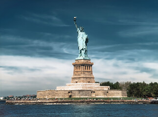 Fototapeta premium The Statue of Liberty, Liberty Island, New York, USA