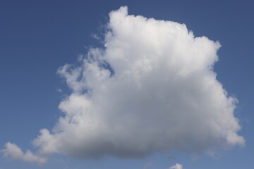 blue sky with clouds
