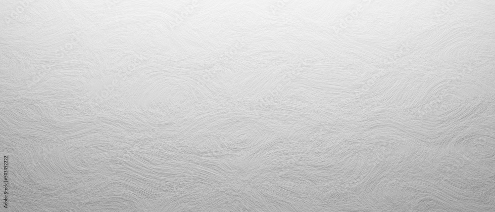 Poster white background with texture. 3d rendering