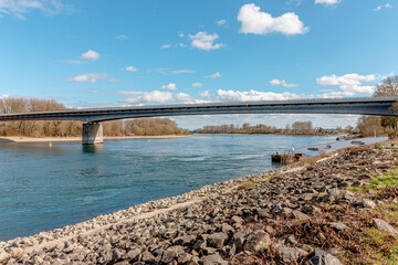 Obraz premium Rheinbrücke bei Speyer