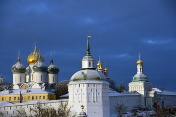Trinity Sergius Lavra, Sergiev Posad, Russia. UNESCO World Heritage Site.