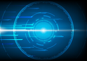 High speed global data design. Hi-tech. Abstract technology background