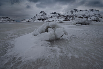 winter mountain landscape