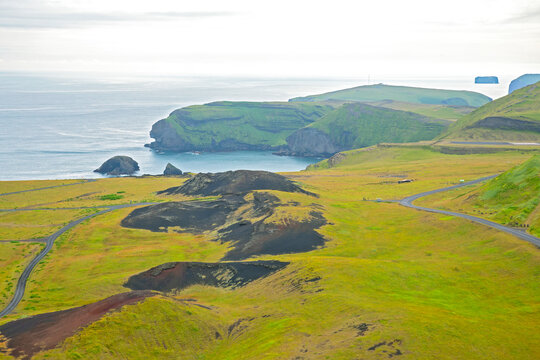 Heimaey Island Of The Vestmannaeyjar Archipelago. Iceland