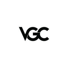 vgc letter original monogram logo design