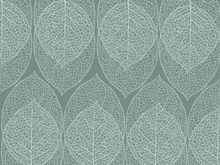Beautiful background of leaves vector illustration.