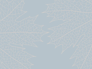 Beautiful background of leaves vector illustration.