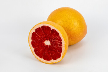Fresh Grapefruit  Blood orange - a variety of orange with crimson, almost blood-colored flesh,...